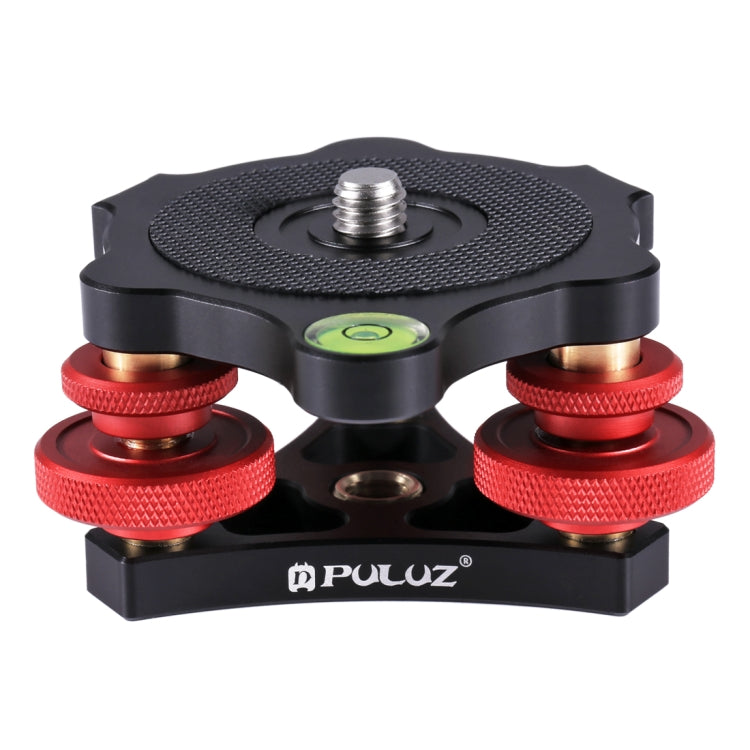 PULUZ Aluminum Alloy Adjustment Dials Leveling Base Ball Head for Camera Tripod Head - Tripod Heads by PULUZ | Online Shopping UK | buy2fix