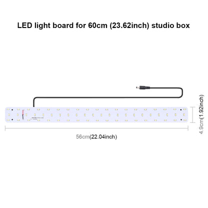 PULUZ 30W 1690LM 60 LEDs SMD 5730 5500K Aluminum Base Light Panel for 60cm Studio Tent -  by PULUZ | Online Shopping UK | buy2fix