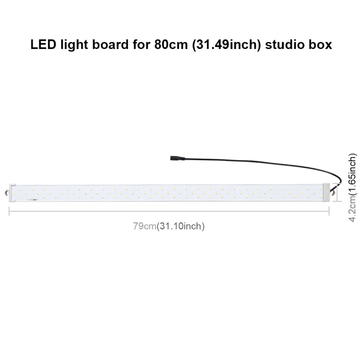 PULUZ 40W 4250LM 78 LEDs SMD 5730 5500K Aluminum Base Light Panel for 80cm Studio Tent -  by PULUZ | Online Shopping UK | buy2fix