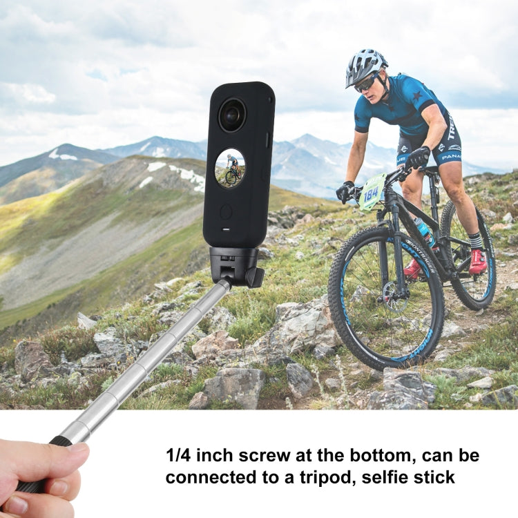 PULUZ Full Body Dust-proof Silicone Protective Case for Insta360 ONE X2(Black) - Case & Bags by PULUZ | Online Shopping UK | buy2fix