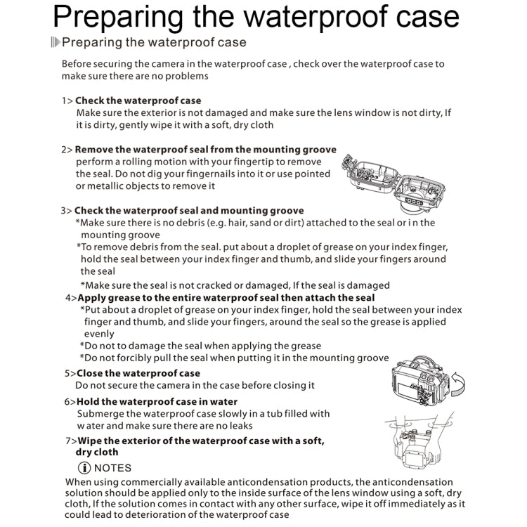 PULUZ 40m Underwater Depth Diving Case Waterproof Camera Housing for Sony A6300 (E PZ 16-50mm F3.5-5.6 OSS)(Black) - Diving Cases by PULUZ | Online Shopping UK | buy2fix