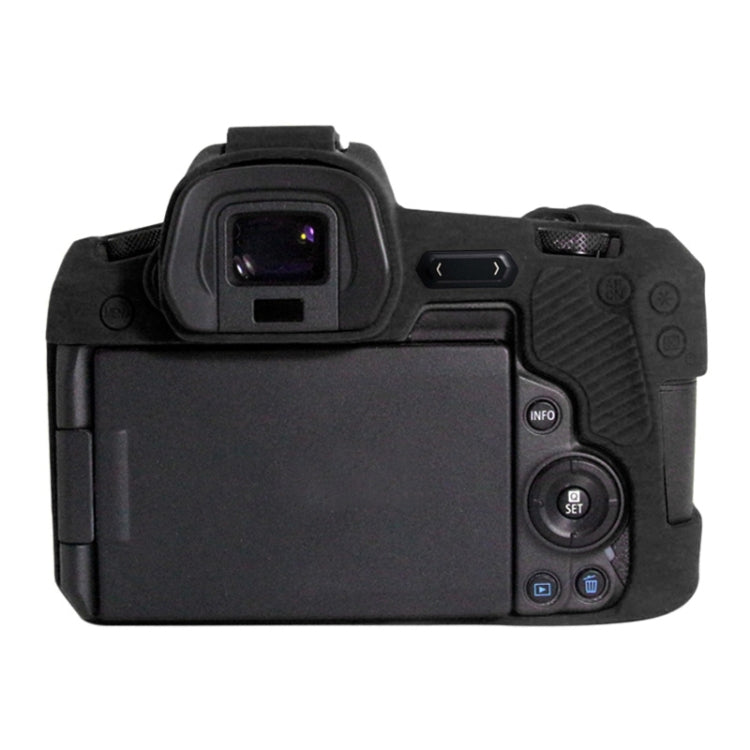 PULUZ Soft Silicone Protective Case for Canon EOS R (Black) - Camera Accessories by PULUZ | Online Shopping UK | buy2fix