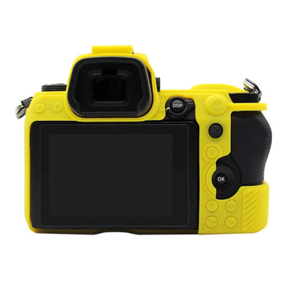 PULUZ Soft Silicone Protective Case for Nikon Z6 / Z7(Yellow) - Camera Accessories by PULUZ | Online Shopping UK | buy2fix