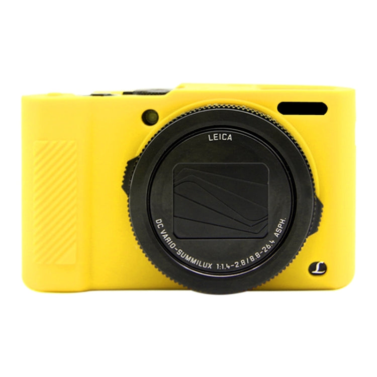 PULUZ Soft Silicone Protective Case for Panasonic Lumix  LX10(Yellow) - Camera Accessories by buy2fix | Online Shopping UK | buy2fix