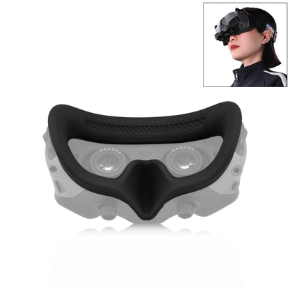 For DJI Avata Goggles 2 PULUZ Flying Eye Mask Silicone Protective Case(Black) -  by PULUZ | Online Shopping UK | buy2fix