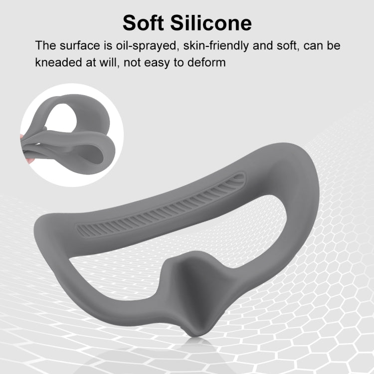 For DJI Avata Goggles 2 PULUZ Flying Eye Mask Silicone Protective Case (Grey) - Cases & Bags by PULUZ | Online Shopping UK | buy2fix