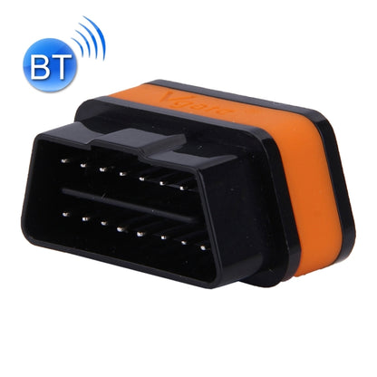 Vgate iCar II Super Mini ELM327 OBDII Bluetooth V3.0 Car Scanner Tool, Support Android OS, Support All OBDII Protocols(Orange + Black) - Code Readers & Scan Tools by Vgate | Online Shopping UK | buy2fix