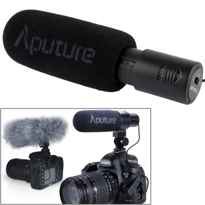 Aputure V-MIC D1 Directional Condenser Shotgun Microphone, Support 360 Degree Pan / 180 Degree Tilt - Camera Microphone by Aputure | Online Shopping UK | buy2fix