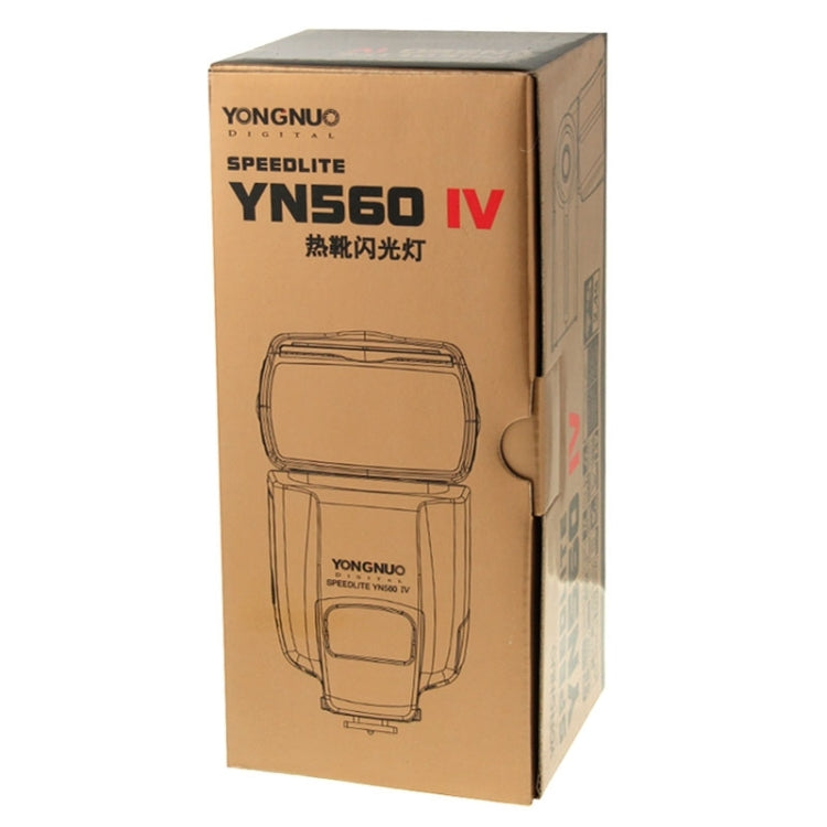 YONGNUO YN-560IV Wireless Flash Speedlite for Nikon Canon Pentax Olympus RF602 - Shoe Mount Flashes by YONGNUO | Online Shopping UK | buy2fix