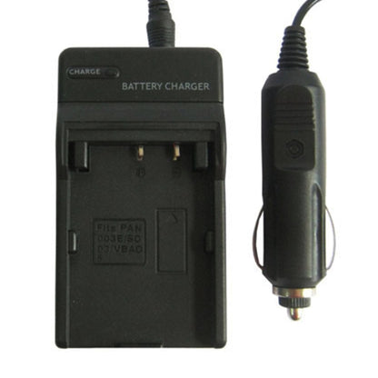 Digital Camera Battery Charger for Panasonic 003E/ S003/ VBA0(Black) - Battery Car Charger by buy2fix | Online Shopping UK | buy2fix