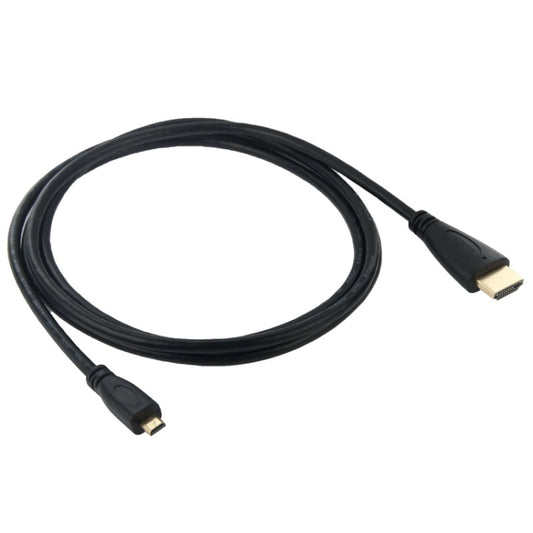 Full 1080P Video HDMI to Micro HDMI Cable for GoPro HERO 4 / 3+ / 3 / 2 / 1 / SJ4000, Length: 1.5m - DJI & GoPro Accessories by buy2fix | Online Shopping UK | buy2fix