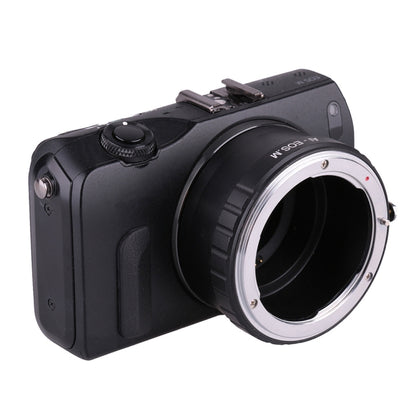 AI Lens to EOS M Lens Stepping Ring(Black) - Camera Accessories by buy2fix | Online Shopping UK | buy2fix