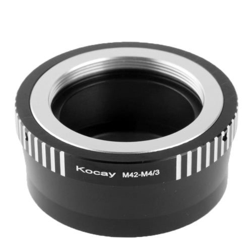 M42 Lens to M4/3 Lens Mount Stepping Ring(Black) - Camera Accessories by buy2fix | Online Shopping UK | buy2fix