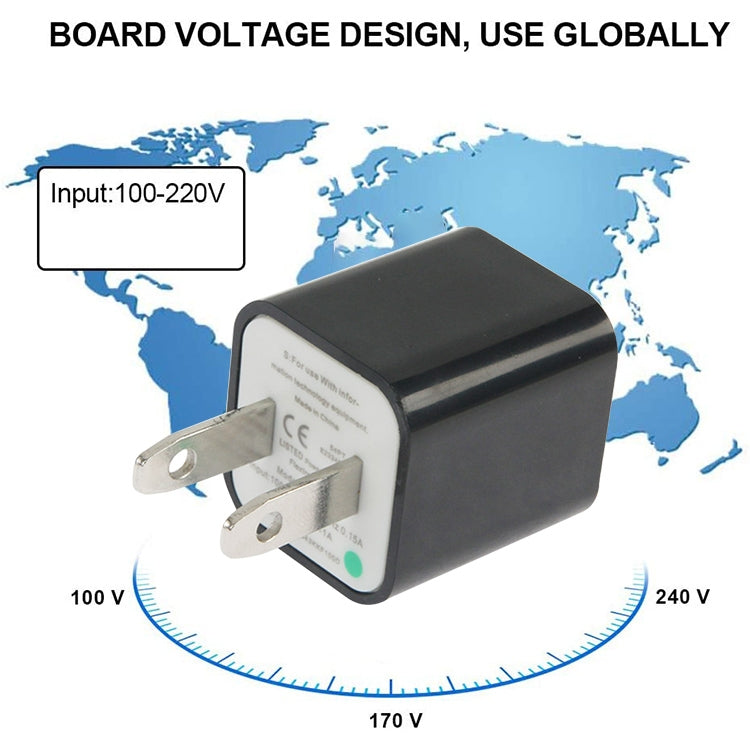 US Plug USB Charger(Yellow) - Apple Accessories by buy2fix | Online Shopping UK | buy2fix