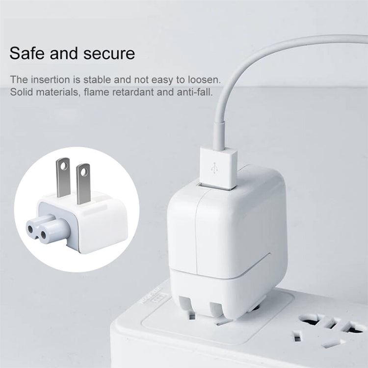 2.1A USB Power Adapter Travel Charger, US Plug(White) - USB Charger by buy2fix | Online Shopping UK | buy2fix