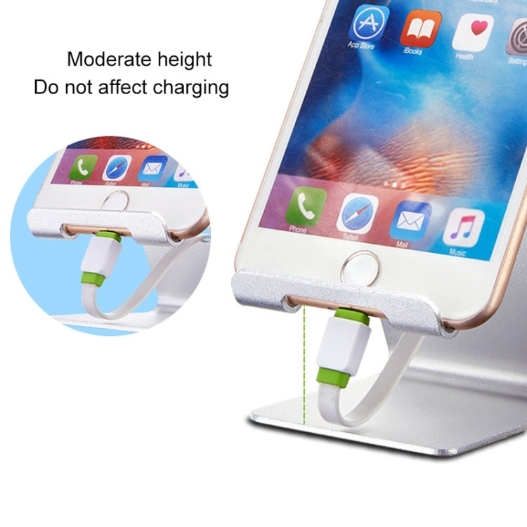 Aluminum Stand Desktop Holder for iPad, iPhone, Galaxy, Huawei, Xiaomi, HTC, Sony, and other Mobile Phones or Tablets(Gold) - Desktop Holder by buy2fix | Online Shopping UK | buy2fix