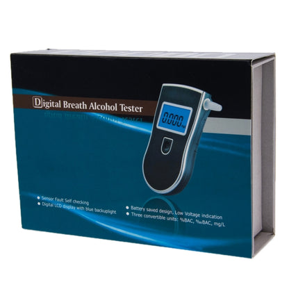 3 digitals LCD Display Breath Alcohol Tester Analyzer(Black) - Breath Alcohol Tester by buy2fix | Online Shopping UK | buy2fix