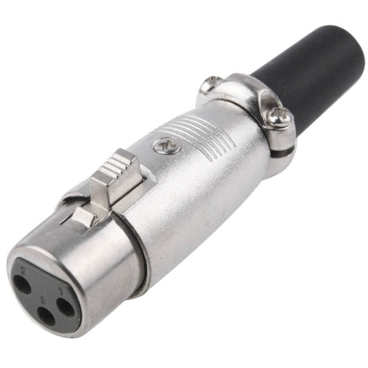 3 Pin XLR Female Plug Microphone Connector Adapter - Consumer Electronics by buy2fix | Online Shopping UK | buy2fix