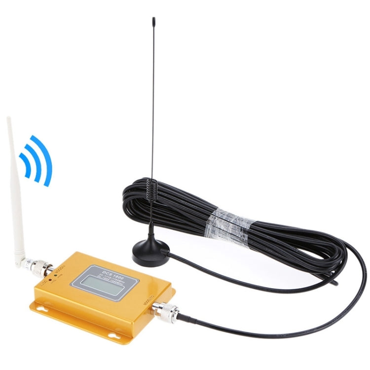 DCS 1800MHz  Mobile Phone Signal Booster / LCD Signal Repeater with Sucker Antenna - Security by buy2fix | Online Shopping UK | buy2fix