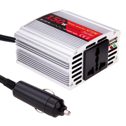 SUVPR DY-8102 150W DC 12V to AC 220V Car Power Inverter with 500mA USB Port & Universal Power Socket - Others by SUVPR | Online Shopping UK | buy2fix