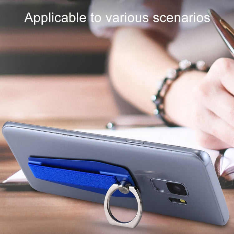 Universal Durable Finger Ring Phone Holder Sling Grip Anti-slip Stand(Blue) - Ring Holder by buy2fix | Online Shopping UK | buy2fix