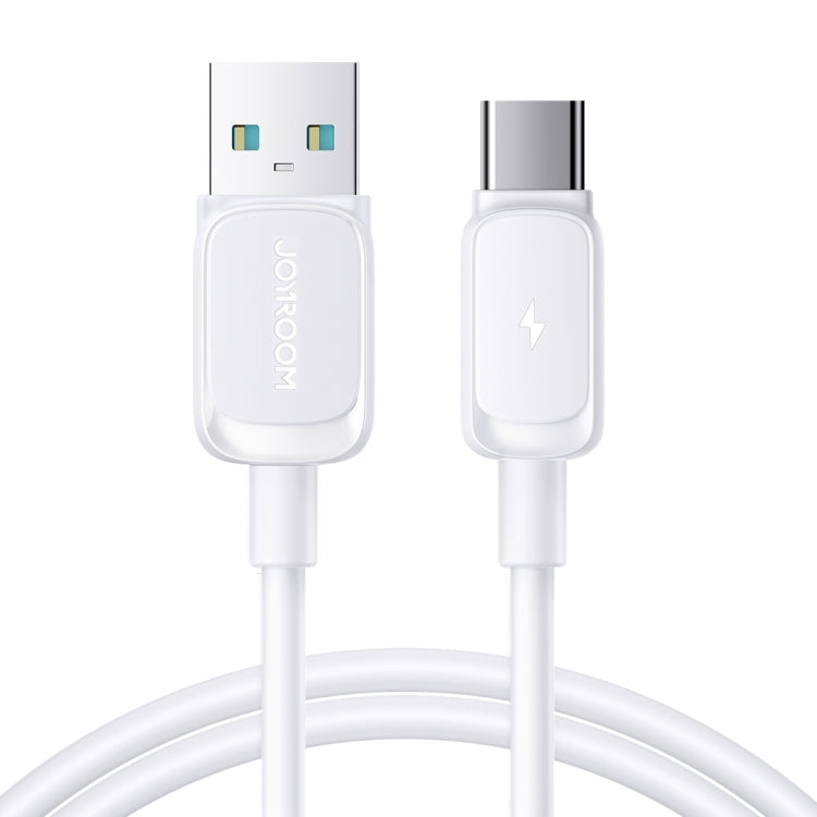 JOYROOM S-AC027A14 Multi-Color Series 3A USB to USB-C / Type-C Fast Charging Data Cable, Length:2m(White) -  by JOYROOM | Online Shopping UK | buy2fix