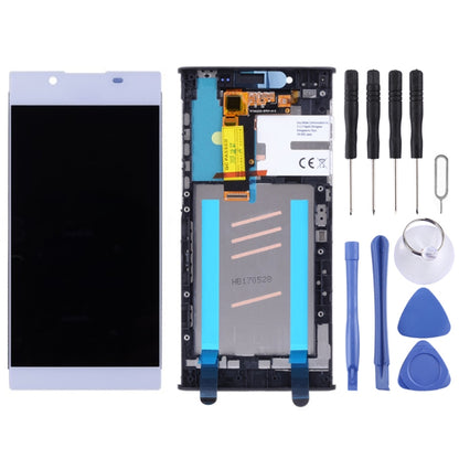 OEM LCD Screen for Sony Xperia L1 G3311 G3312 G3313 Digitizer Full Assembly with Frame(Silver) - LCD Screen by buy2fix | Online Shopping UK | buy2fix