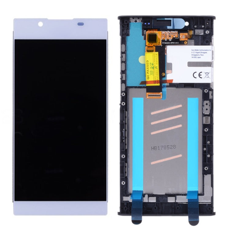 OEM LCD Screen for Sony Xperia L1 G3311 G3312 G3313 Digitizer Full Assembly with Frame(Silver) - LCD Screen by buy2fix | Online Shopping UK | buy2fix