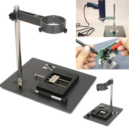 Kaisi F-201 Hot Air Heat Gun Clamp Bracket Holder Rework Soldering Station - Repair Platform by Kaisi | Online Shopping UK | buy2fix