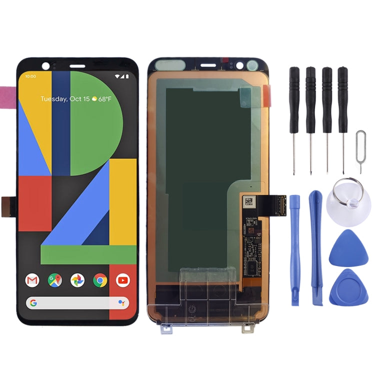 Original LCD Screen for Google Pixel 4 with Digitizer Full Assembly(Black) - LCD Screen by buy2fix | Online Shopping UK | buy2fix