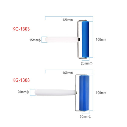 Kaisi 1303 Silicone Roller Tool Mobile Cell Phone Screen Protector Pasting Roller Wheel LCD OCA Polarizing Tools - Dust Remove Tool by Kaisi | Online Shopping UK | buy2fix