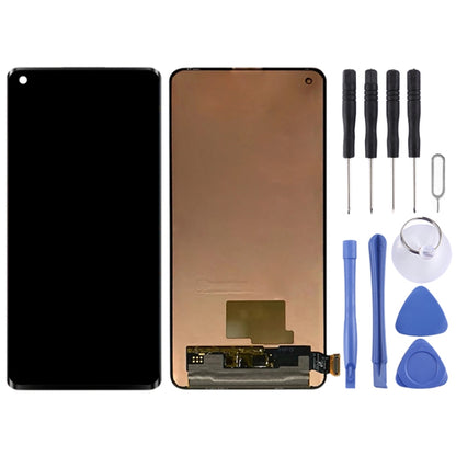 For OnePlus 8 with Digitizer Full Assembly Original AMOLED LCD Screen (Black) - LCD Screen by buy2fix | Online Shopping UK | buy2fix