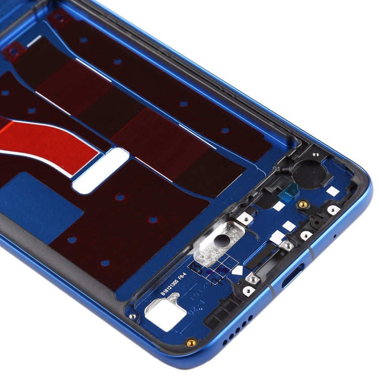 Front Housing LCD Frame Bezel Plate with Side Keys for Huawei Honor V20 (Honor View 20)(Blue) - Repair & Spare Parts by buy2fix | Online Shopping UK | buy2fix