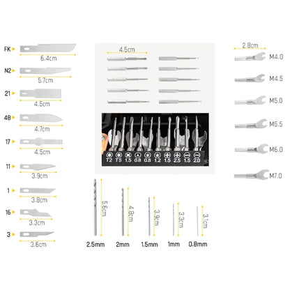 JAKEMY JM-8158 34 in 1 Multipurpose Screwdriver Set Hardware Repair Tool - Screwdriver Set by JAKEMY | Online Shopping UK | buy2fix