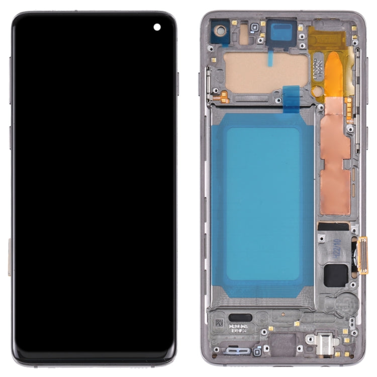 TFT LCD Screen For Samsung Galaxy S10 SM-G973 Digitizer Full Assembly with Frame - Repair & Spare Parts by buy2fix | Online Shopping UK | buy2fix