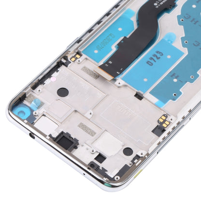 LCD Screen and Digitizer Full Assembly with Frame for TCL 10L / 10 Lite T770H(Silver) - For TCL by buy2fix | Online Shopping UK | buy2fix