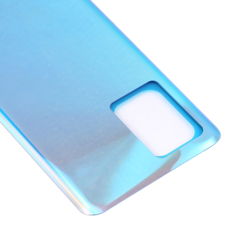 Glass Battery Back Cover for Xiaomi Redmi K50(Blue) - Repair & Spare Parts by buy2fix | Online Shopping UK | buy2fix