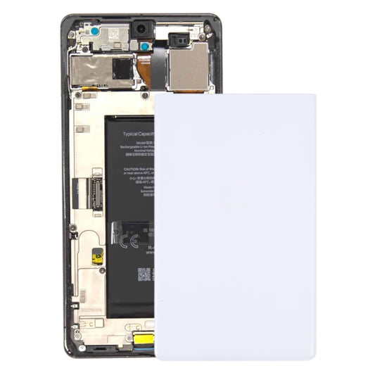 Battery Back Cover for Google Pixel 6a(White) - Repair & Spare Parts by buy2fix | Online Shopping UK | buy2fix