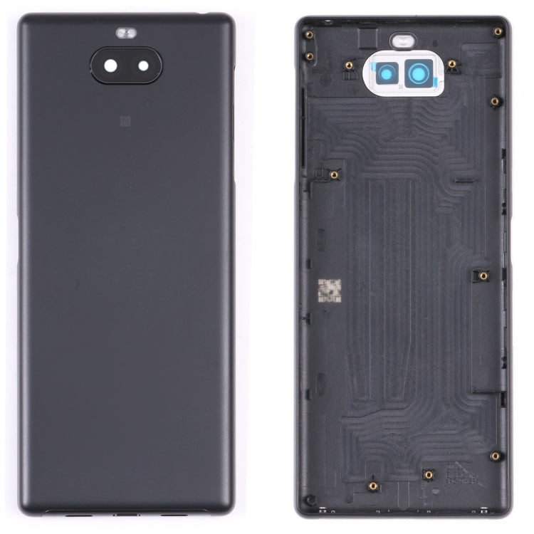 For Sony Xperia 10 Original Battery Back Cover(Black) - Repair & Spare Parts by buy2fix | Online Shopping UK | buy2fix