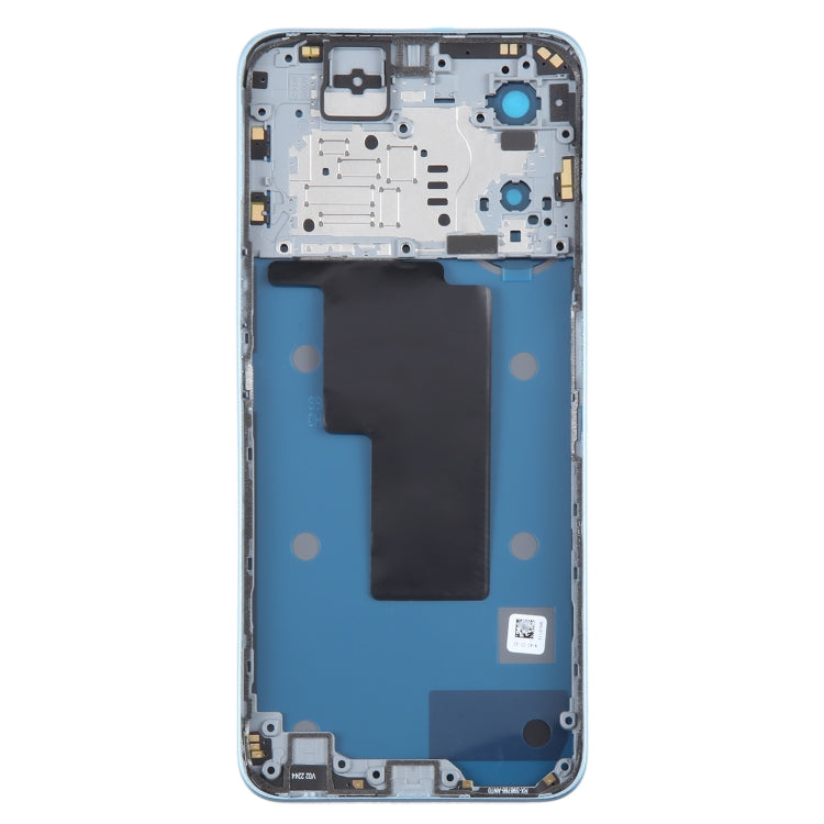 For OPPO A78 Original Battery Back Cover with Middle Frame(Blue) - Back Cover by buy2fix | Online Shopping UK | buy2fix