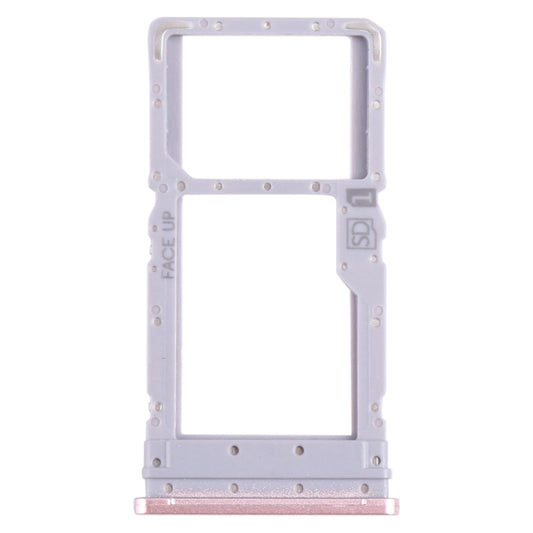 For Motorola Moto G Stylus 2022 SIM Card Tray + Micro SD Card Tray (Gold) - Card Socket by buy2fix | Online Shopping UK | buy2fix