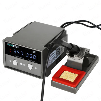 SUGON 936D Digital Display Constant Temperature Welding Station, EU Plug - Soldering Iron Set by SUGON | Online Shopping UK | buy2fix