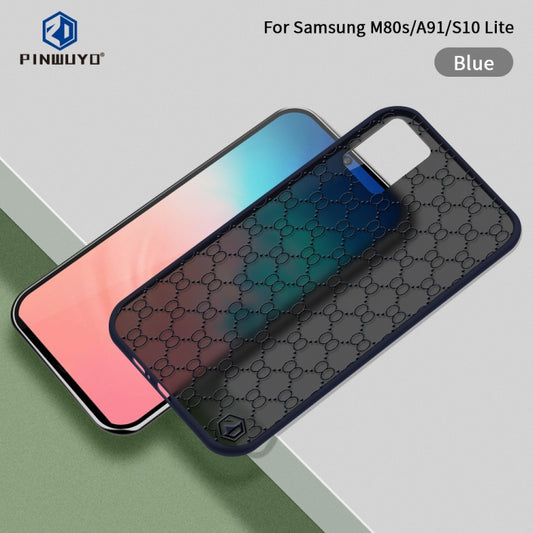 For Samsung Galaxy A91/S10 Lite PINWUYO Series 2 Generation PC + TPU Waterproof and Anti-drop All-inclusive Protective Case(Blue) - Galaxy Phone Cases by PINWUYO | Online Shopping UK | buy2fix