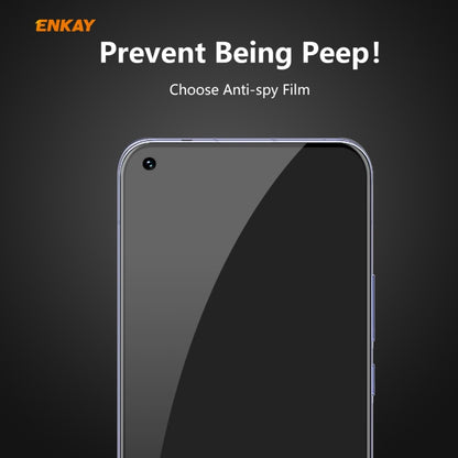 For Huawei Honor 30 ENKAY Hat-Prince 0.26mm 9H 6D Privacy Anti-spy Full Screen Tempered Glass Film - Honor Tempered Glass by ENKAY | Online Shopping UK | buy2fix