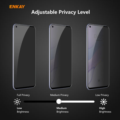 For Huawei Honor 30 ENKAY Hat-Prince 0.26mm 9H 6D Privacy Anti-spy Full Screen Tempered Glass Film - Honor Tempered Glass by ENKAY | Online Shopping UK | buy2fix