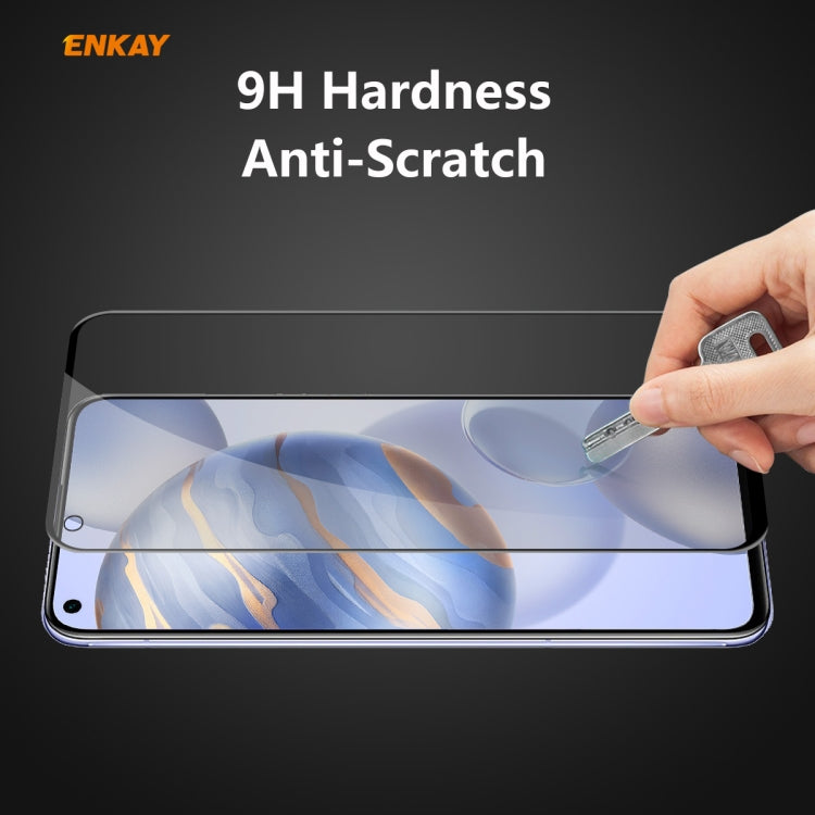 For Huawei Honor 30 ENKAY Hat-Prince 0.26mm 9H 6D Privacy Anti-spy Full Screen Tempered Glass Film - Honor Tempered Glass by ENKAY | Online Shopping UK | buy2fix