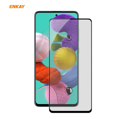 For Samsung Galaxy A51 ENKAY Hat-Prince 0.26mm 9H 6D Privacy Anti-spy Full Screen Tempered Glass Film - Galaxy Tempered Glass by ENKAY | Online Shopping UK | buy2fix