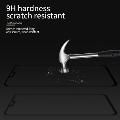 For Huawei Honor 9X Lite PINWUYO 9H 2.5D Full Screen Tempered Glass Film(Black) - Honor Tempered Glass by PINWUYO | Online Shopping UK | buy2fix