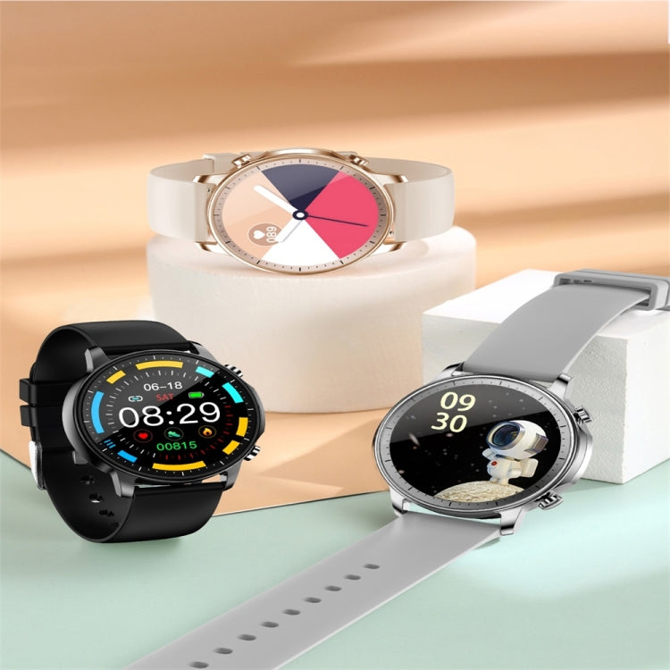 V23 1.28inch IPS Color Screen Smart Watch IP67 Waterproof,Support Heart Rate Monitoring/Blood Pressure Monitoring/Blood Oxygen Monitoring/Sleep Monitoring(Black) - Smart Wear by buy2fix | Online Shopping UK | buy2fix