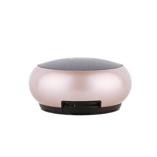 EWA A110 IPX5 Waterproof Portable Mini Metal Wireless Bluetooth Speaker Supports 3.5mm Audio & 32GB TF Card & Calls(Gold) - Mini Speaker by EWA | Online Shopping UK | buy2fix